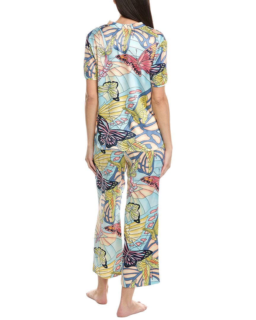 N Natori 2Pc Papillon Mandarin Pajama Set