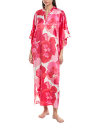 N Natori Floria Mandarin Butterfly Caftan