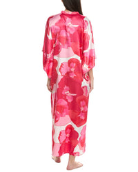 N Natori Floria Mandarin Butterfly Caftan