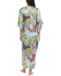 N Natori Papillon Butterfly Caftan