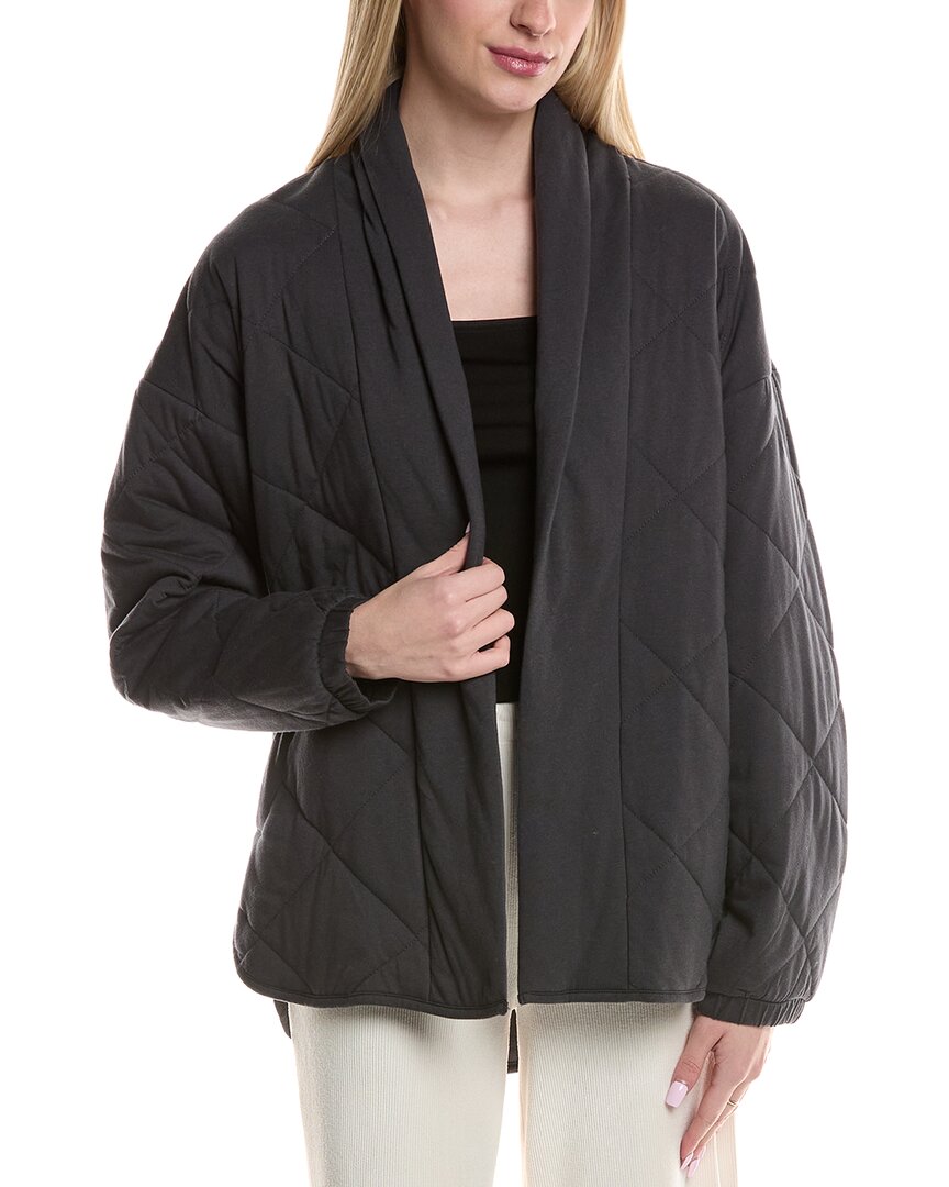 Pj Salvage Quilted Jersey Jacket