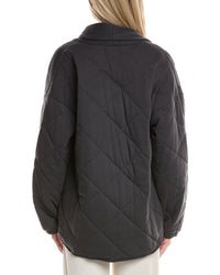 Pj Salvage Quilted Jersey Jacket