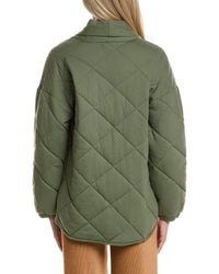 Pj Salvage Quilted Jersey Jacket
