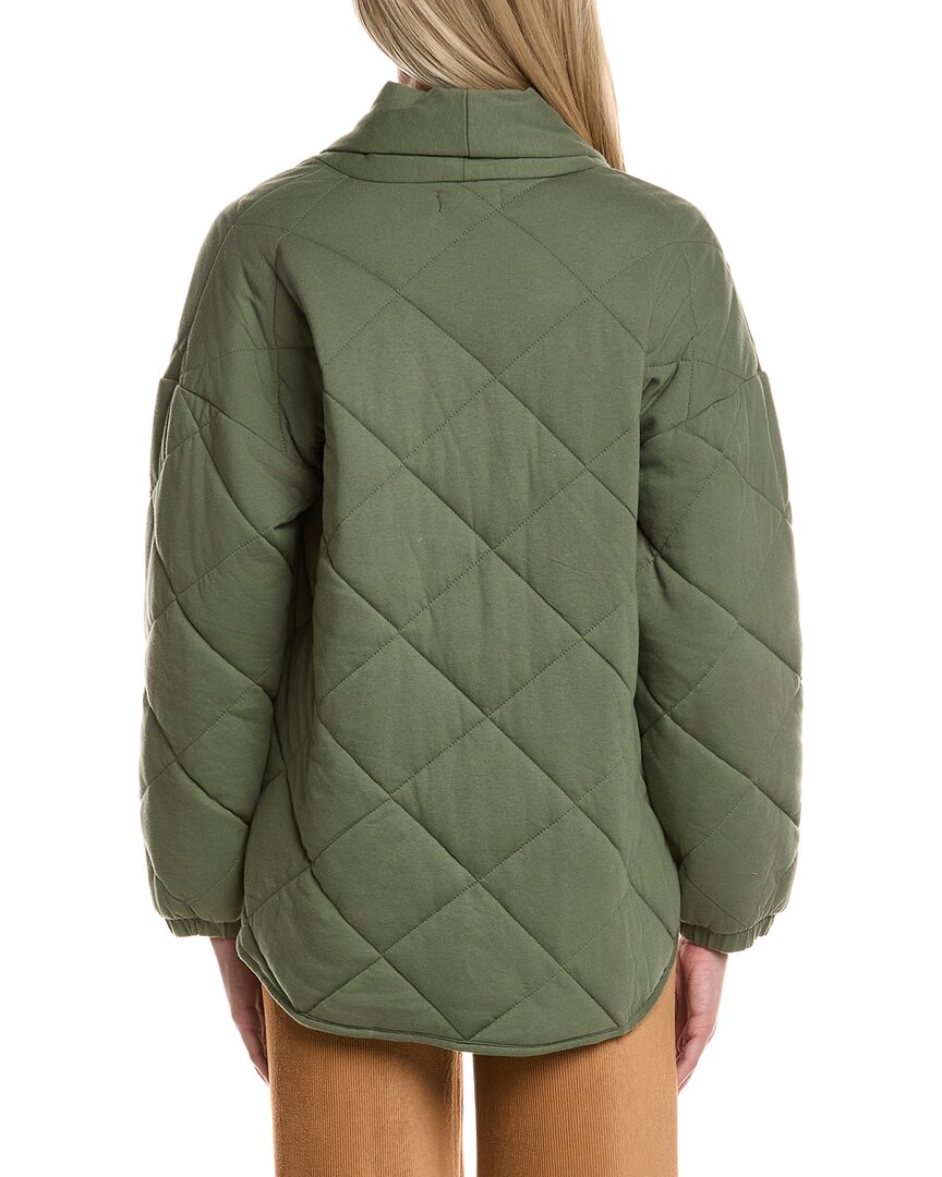 Pj Salvage Quilted Jersey Jacket