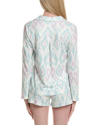 Pj Salvage Ikat Watercolor Top
