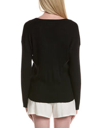 Pj Salvage Jet Set Rib Cashmere-Blend Top