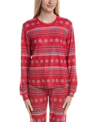 Pj Salvage Snowflake Kiss Top
