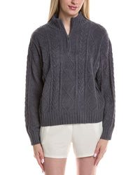 Pj Salvage Cable Crew Lounge Sweater