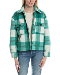 Pj Salvage Cozy Plaid Jacket