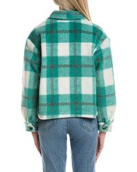 Pj Salvage Cozy Plaid Jacket