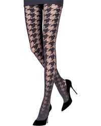 Emilio Cavallini Emilio Cavallini 3D Pied De Poulet Tights
