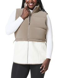 Spanx® Two-In-One Velour Fleece Vest