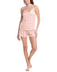 Vera Bradley 4Pc Cami & Short Pajama Set