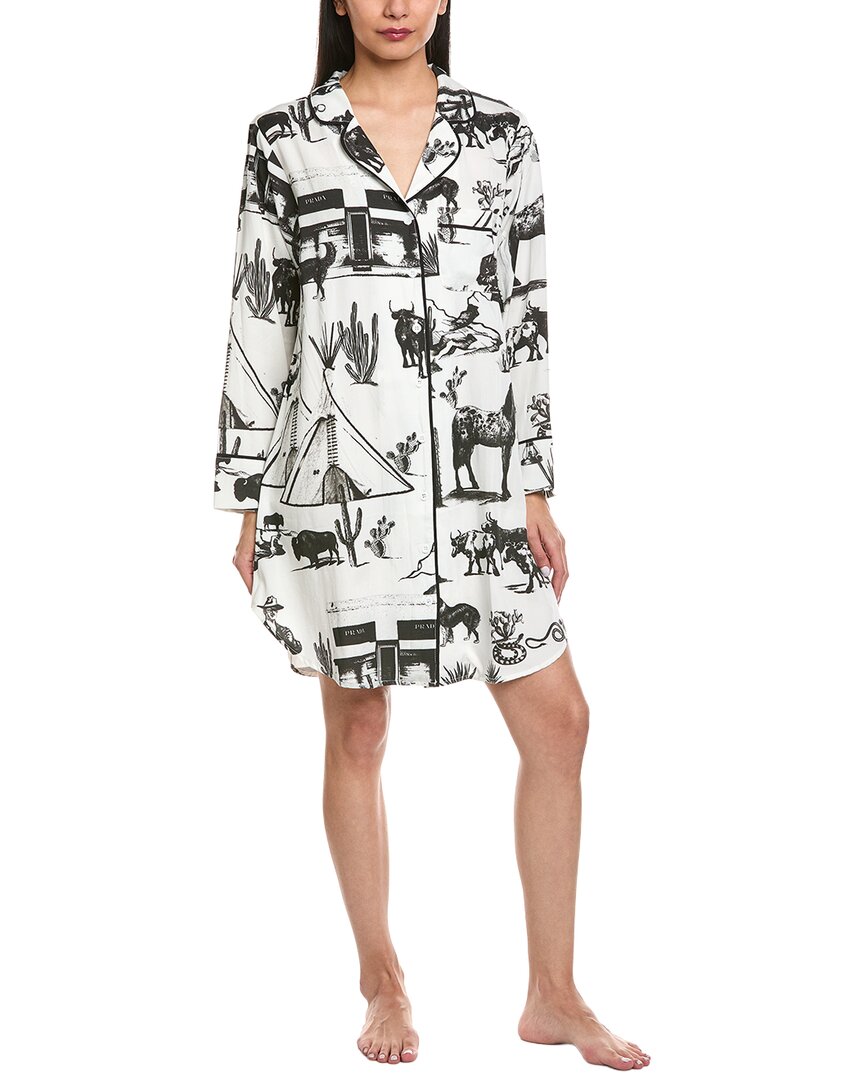 Katie Kime Marfa Toile Sleep Shirt