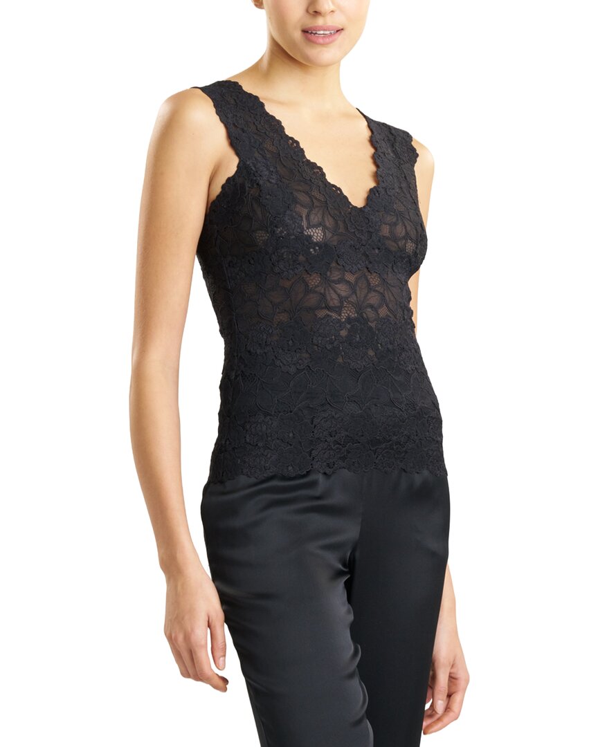Josie Natori Rose Parfait Allover Lace Tank