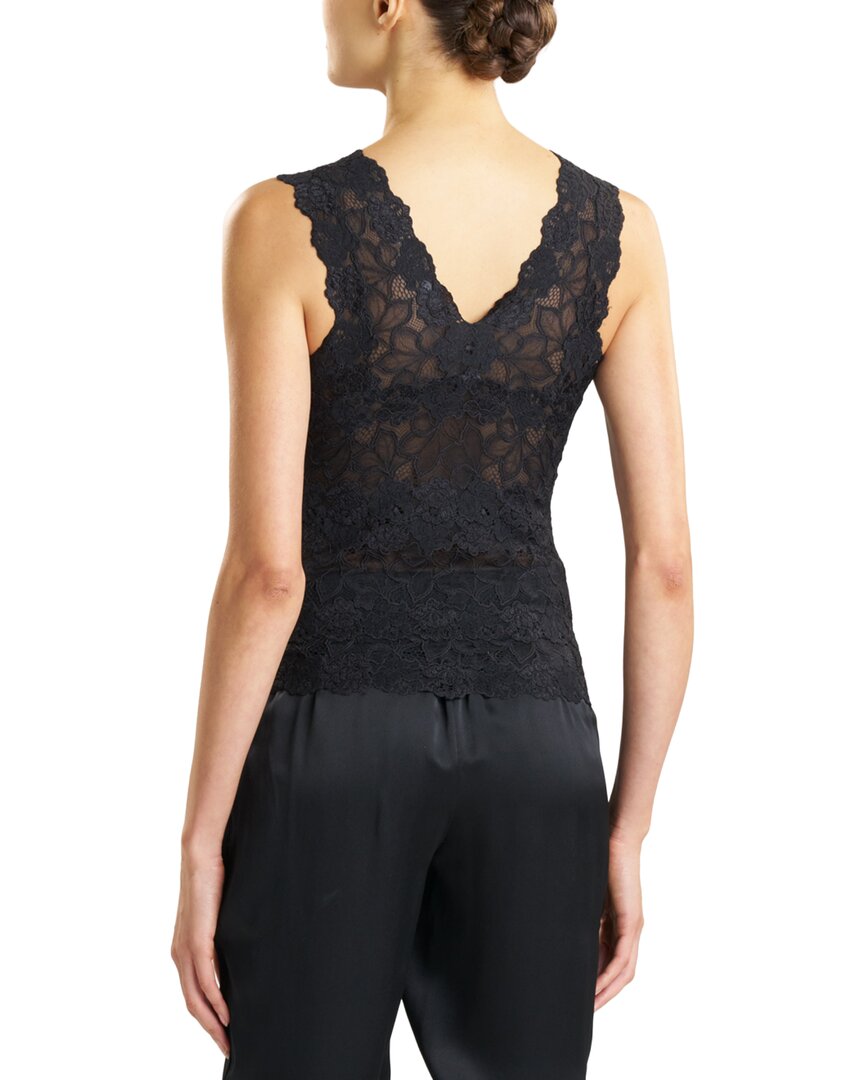 Josie Natori Rose Parfait Allover Lace Tank