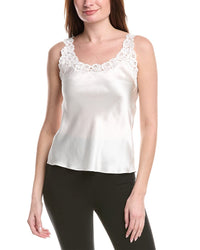 Josie Natori Rose Parfait Silk Tank