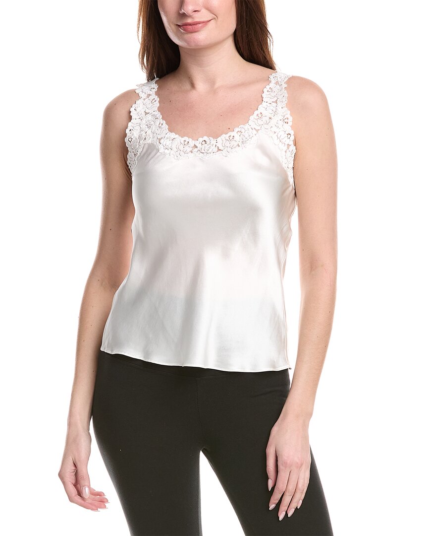 Josie Natori Rose Parfait Silk Tank