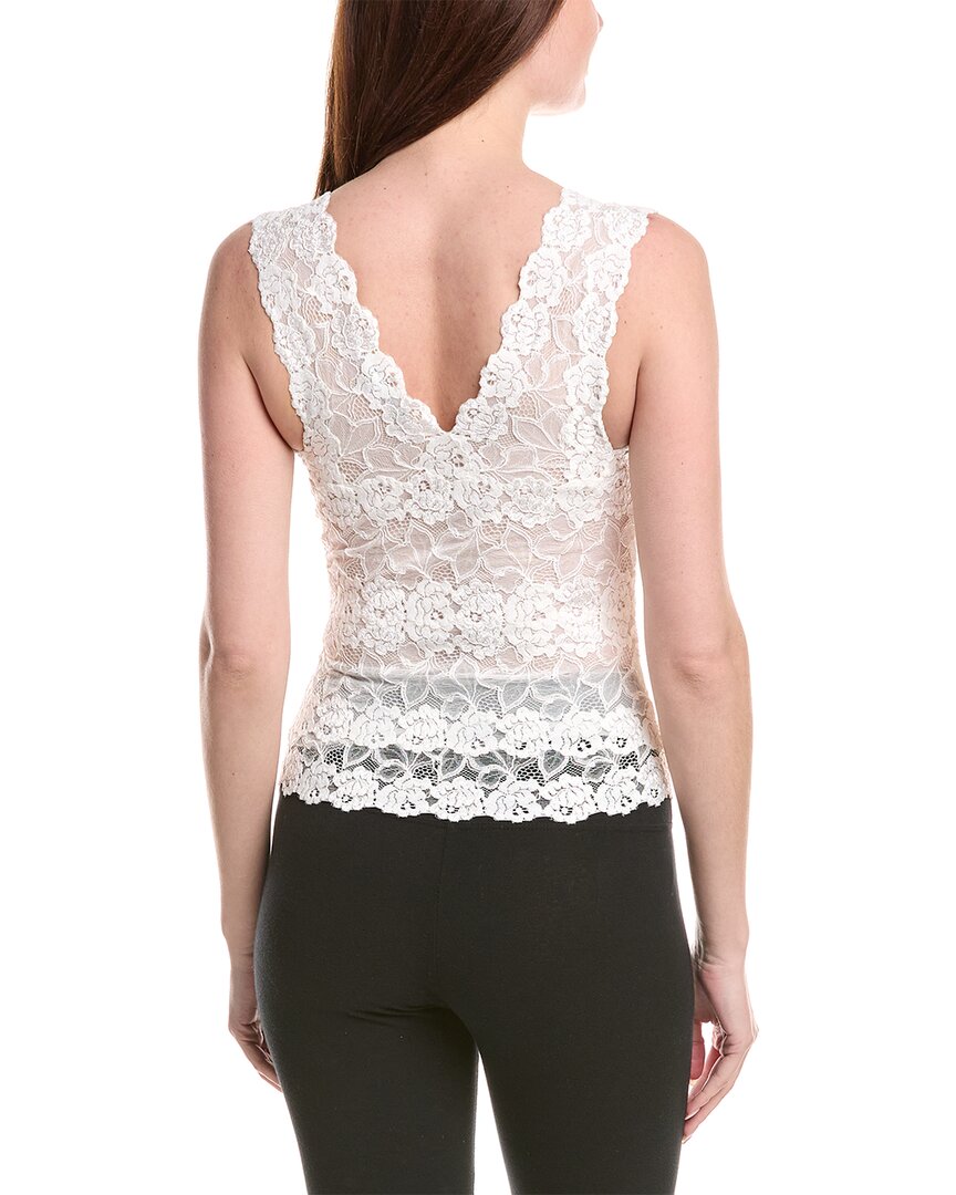 Josie Natori Rose Parfait Allover Lace Tank