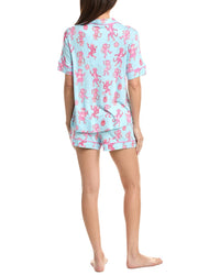 Room Service Room Service 2Pc Dakota Short Pajama Set