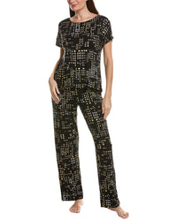 Dkny 2Pc Top & Pant Sleep Set