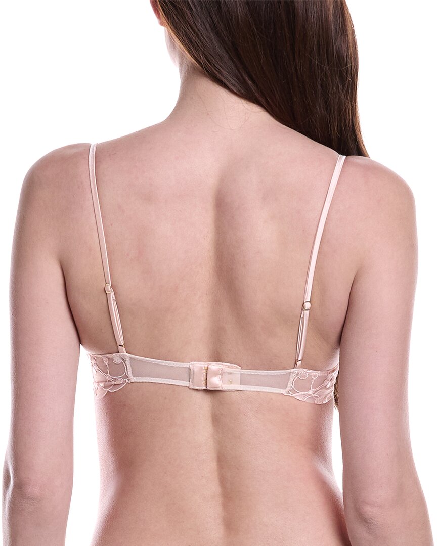 Kiki De Montparnasse Rosette Demi Silk-Blend Bra