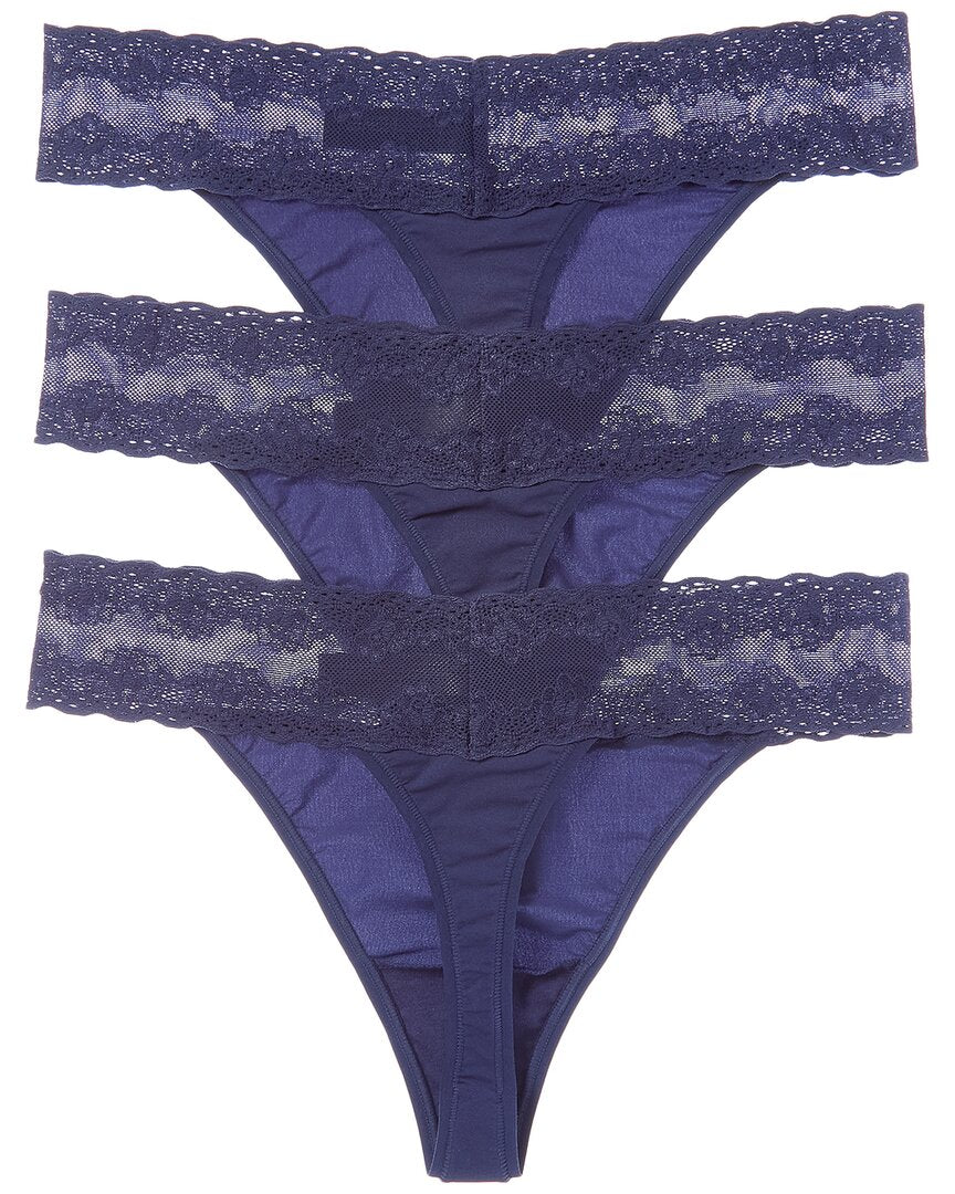 Natori Natori 3Pk Bliss Perfection Classic Thong
