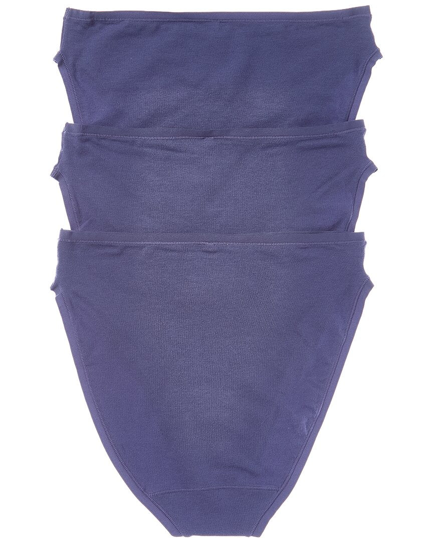 Natori 3Pk Bliss Bare High Cut Brief