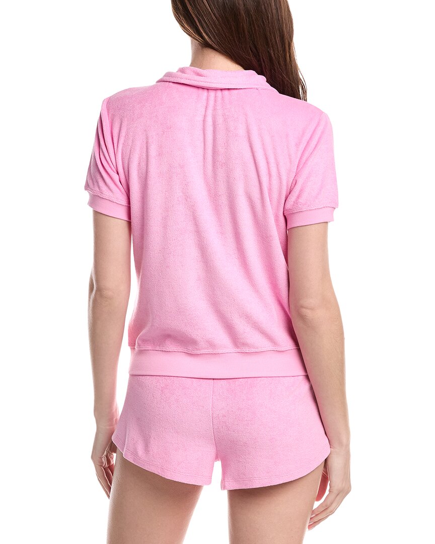 Pj Salvage Happiest On The Court Polo Shirt