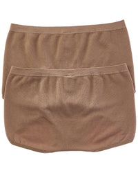 Bamboo Set Of 2 Seamless Micro Rib Boyshort