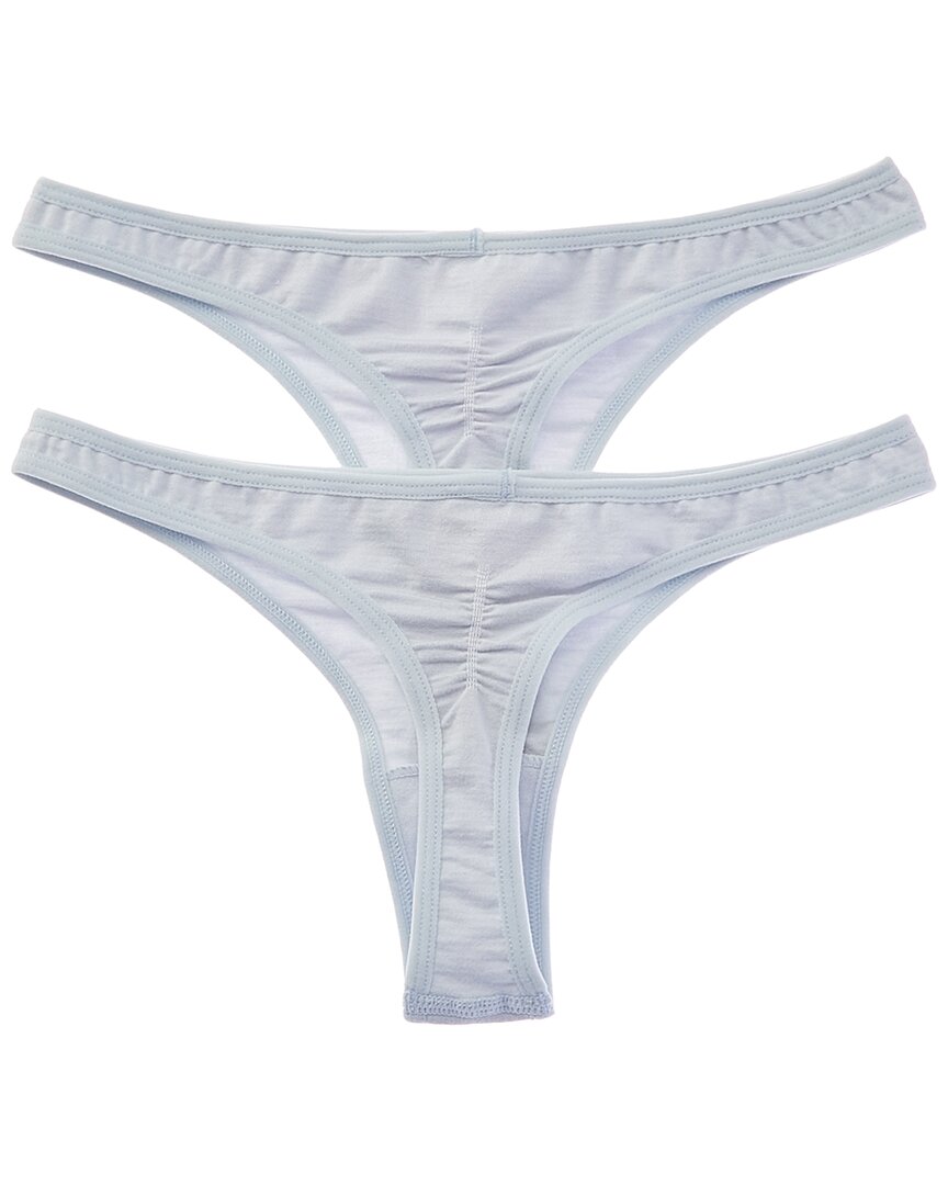 Bamboo Set Of 2 Seamless Cheeky Thong
