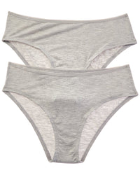 Bamboo Set Of 2 Essential High Waisted Brief