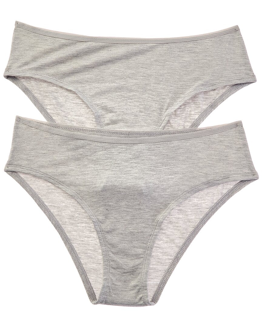 Bamboo Set Of 2 Essential High Waisted Brief