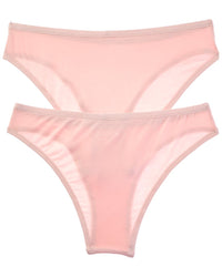 Bamboo Set Of 2 Essential Dipped Bikini Brief