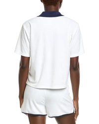 Barefoot Dreams Cozy Terry Polo Shirt