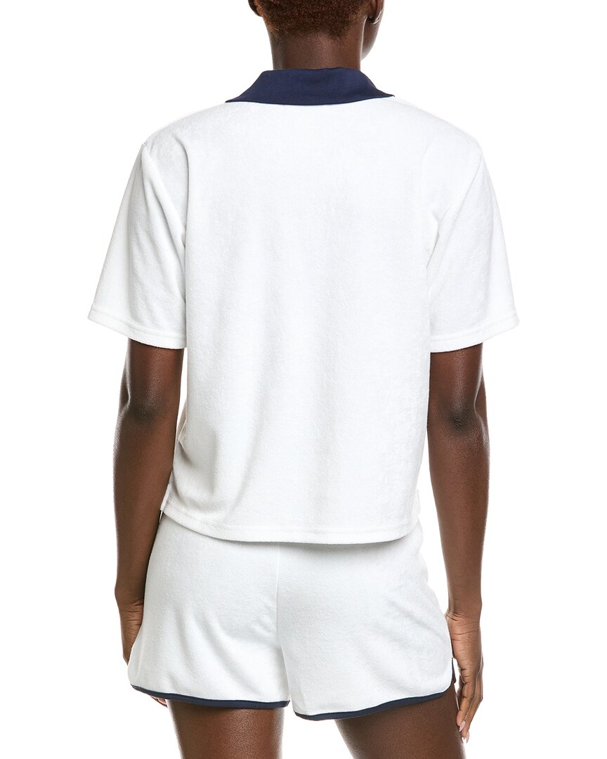 Barefoot Dreams Cozy Terry Polo Shirt