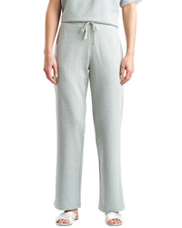 Natori Quilted Geo Knit Jacquard Straight Leg Pant