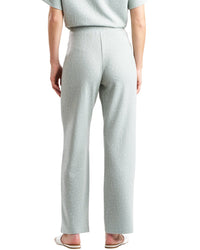 Natori Quilted Geo Knit Jacquard Straight Leg Pant