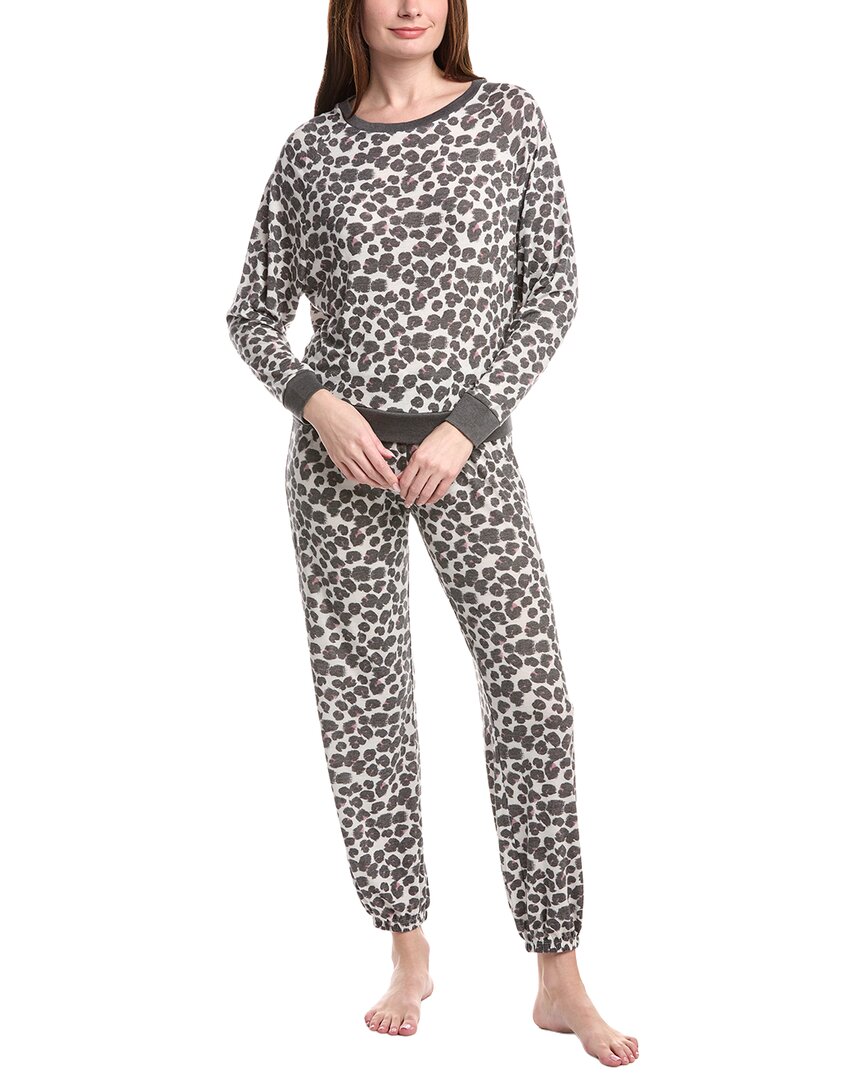 Honeydew 2Pc Star Seeker Brushed Jersey Lounge Set