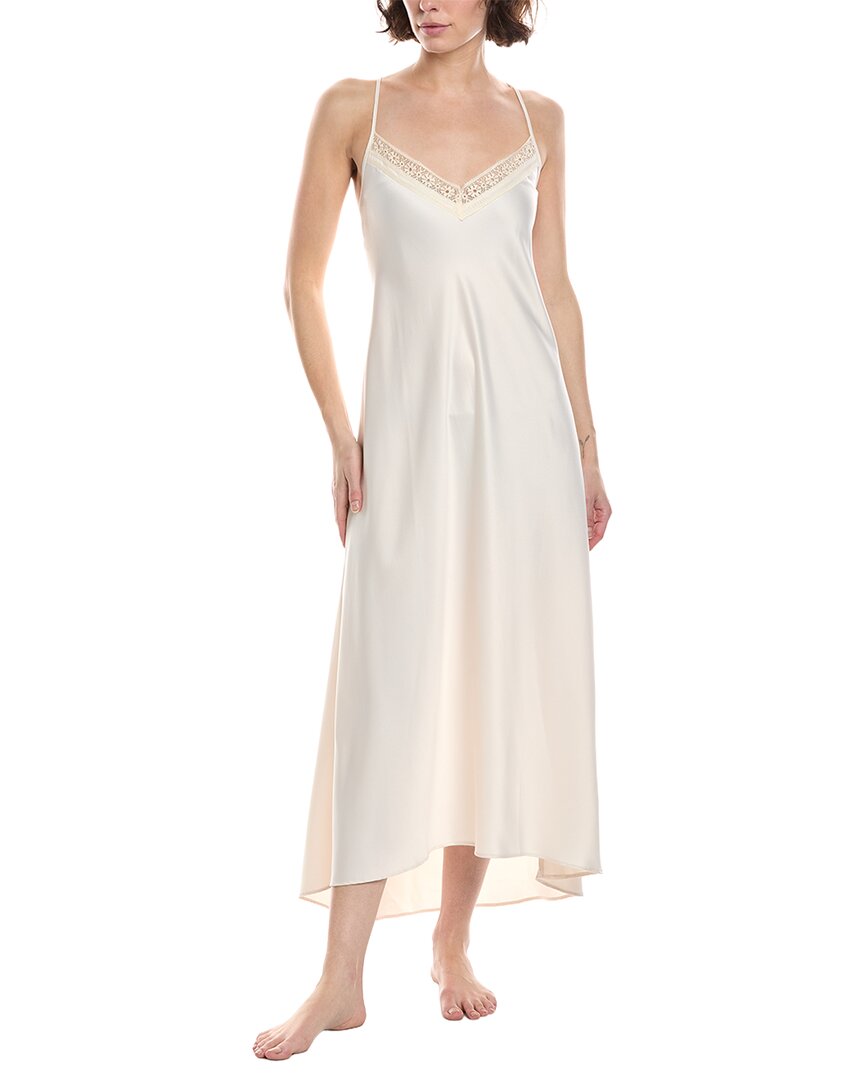 Flora Nikrooz Lace Charmeuse Gown