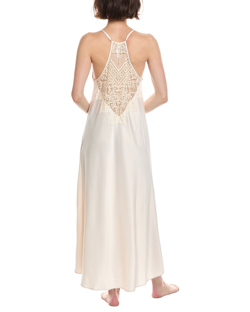 Flora Nikrooz Lace Charmeuse Gown