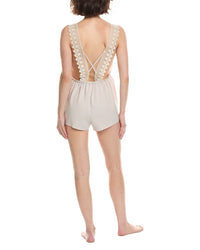 Flora Nikrooz Matte Charmeuse Romper