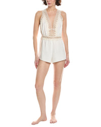 Flora Nikrooz Matte Charmeuse Romper