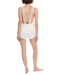 Flora Nikrooz Matte Charmeuse Romper