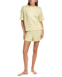 DKNY Dkny 2Pc Pajama Boxer & Shirt Set