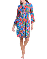 Room Service Printed Short Robe