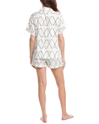 Katie Kime 2Pc Birdie Pajama Short Set