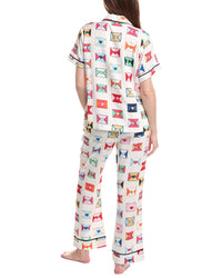 Katie Kime 2Pc Love Notes Pajama Pant Set