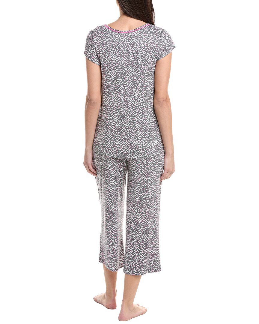 Ellen Tracy 2Pc Cap Sleeve Top & Pant Set