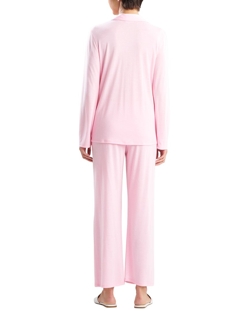 Natori Embroidered Shangri La Notch Pj Set